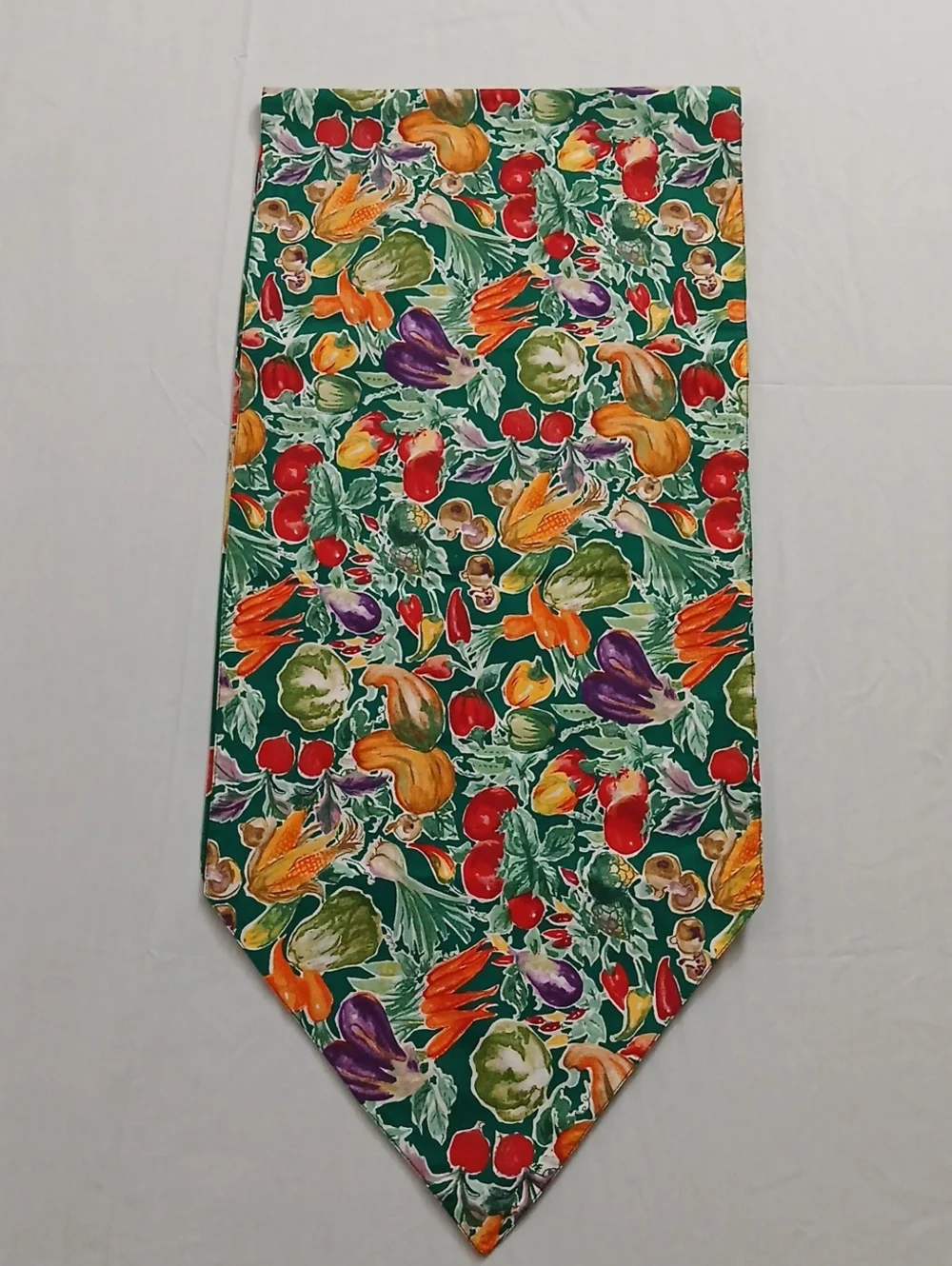 Handmade Reversible Vegetable Runner